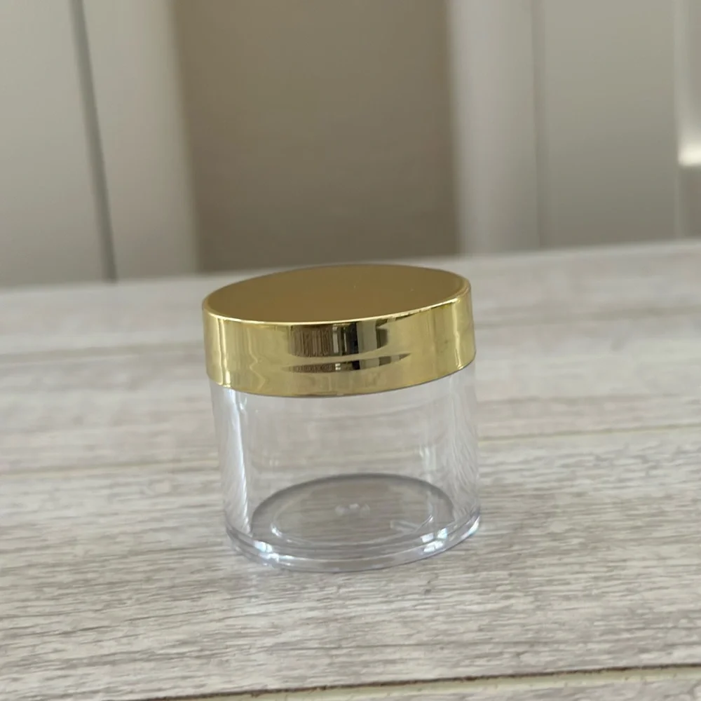 Gold DIY CREAM SERUM PUMP JARS BOTTLES ESSENTIAL OILS TRAVEL 36 piece